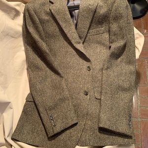 Hickey Freeman men’s houndstooth 46R brown/multi